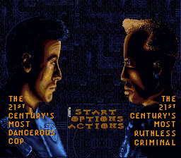 Demolition Man Title Screen